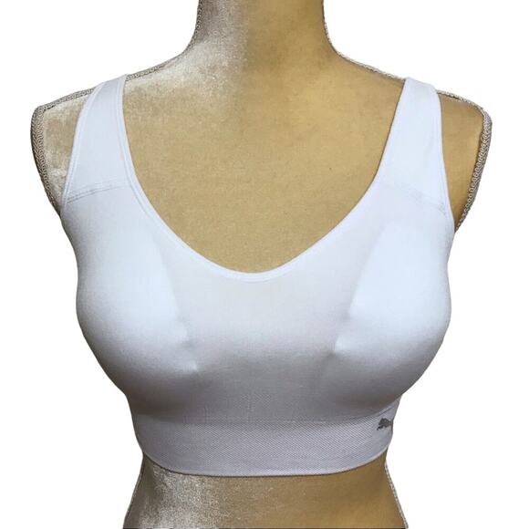 Puma NWOT White Seamless Sports Bra Women Various - Picture 1 of 11